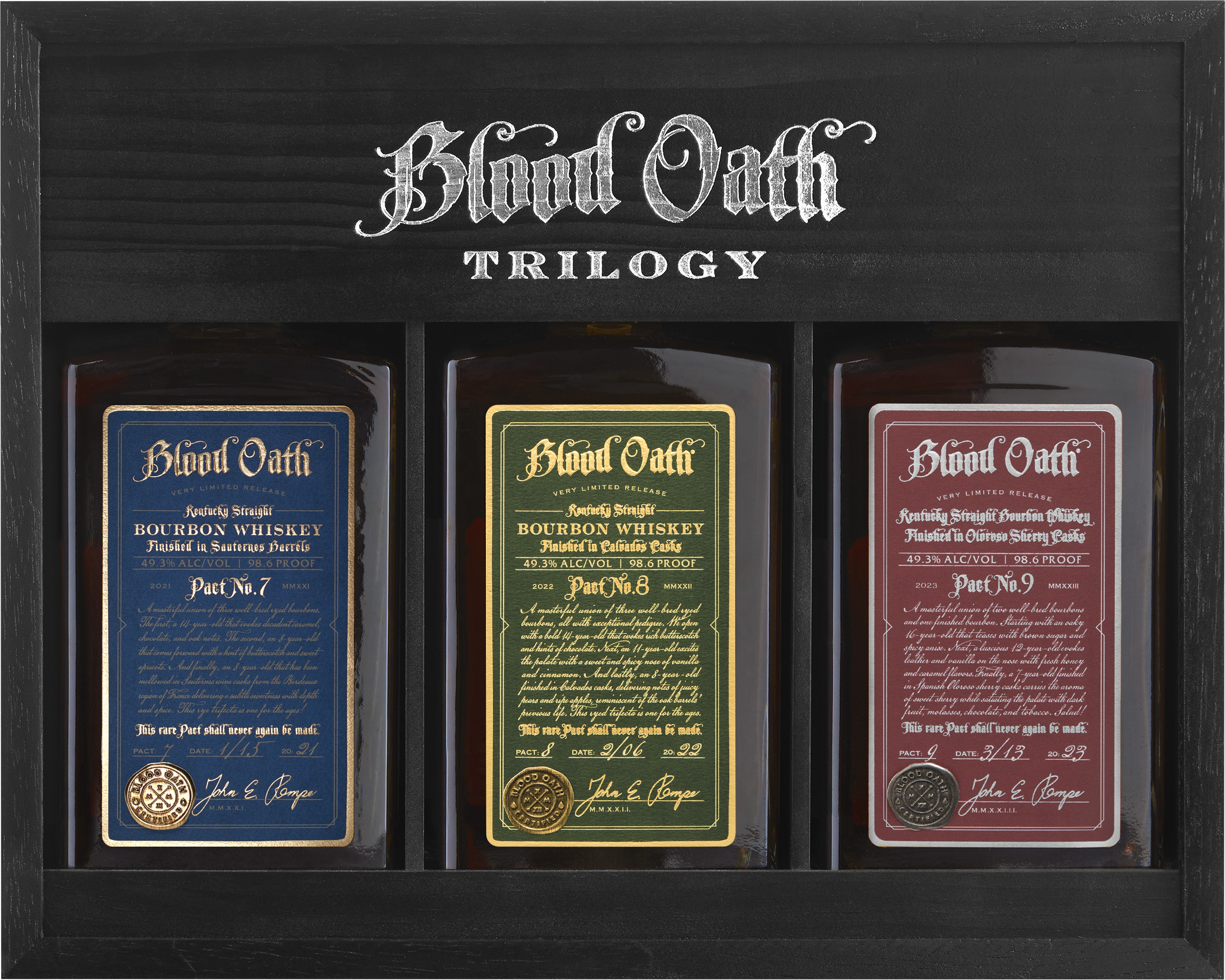 Blood Oath Trilogy 3rd Edition (Pact#7/pact#8/pact#)