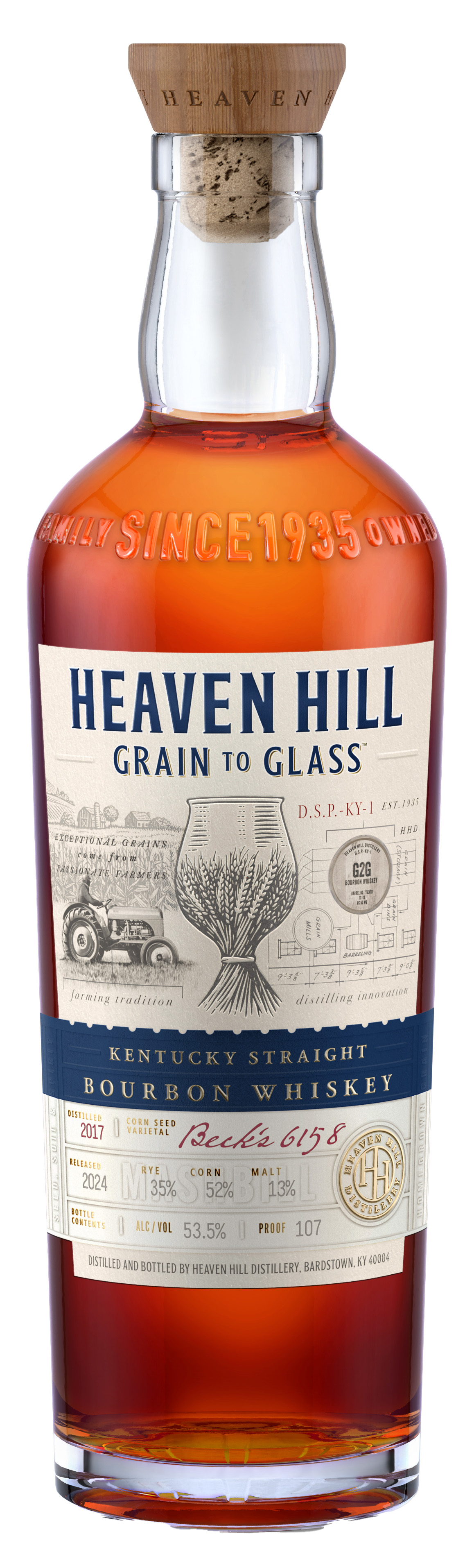 Heaven Hill Grain To Glass Whiskey