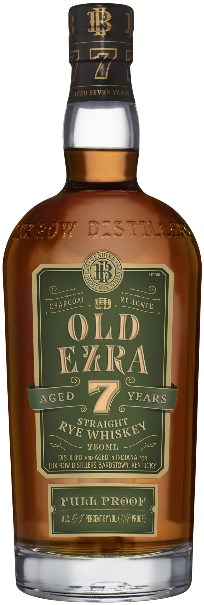 Old Ezra 7yr Straight Rye Full Proof