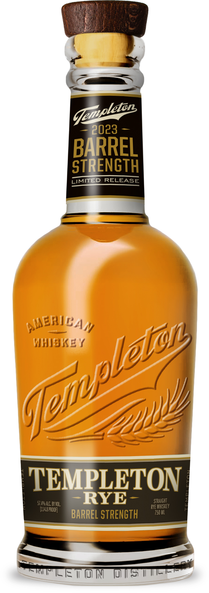 Templeton Rye Barrel Strength