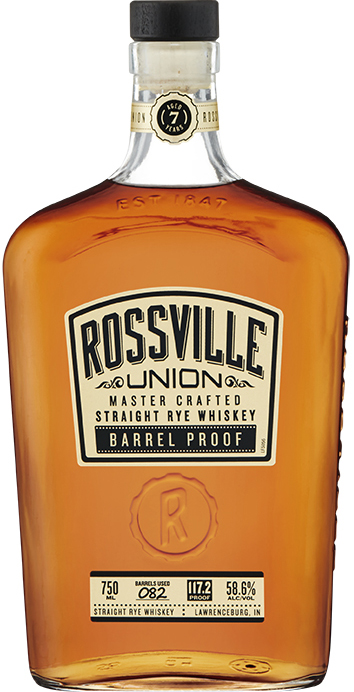 Rossville Union Barrel Proof Rye Whiskey