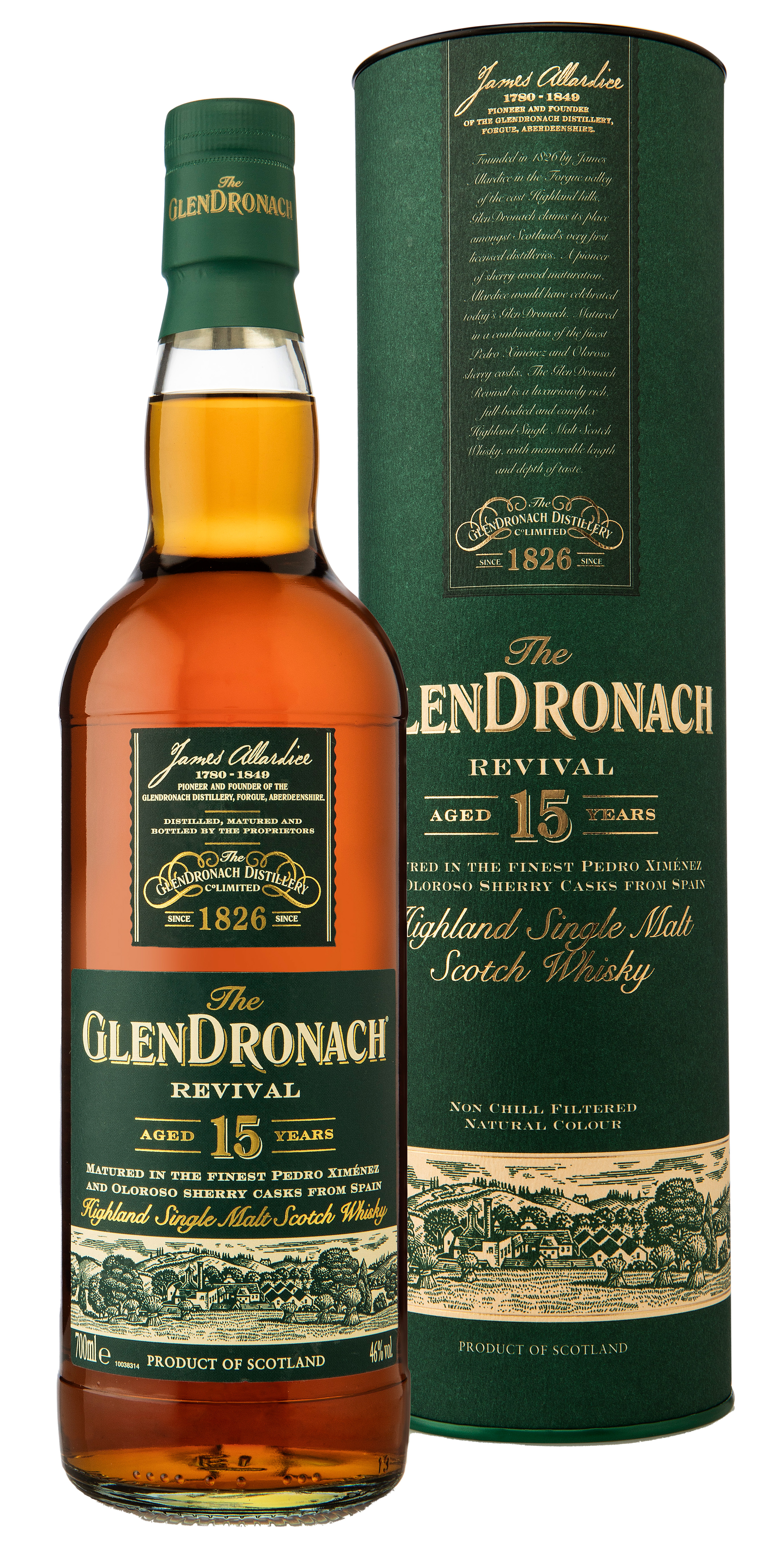 Glendronach 15yr Revival Single Malt Scotch