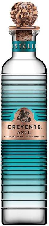 Creyente Mezcal Cristalino Anejo Azul