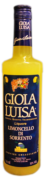 Gioia Luisa Limoncello Lemon Liqueur